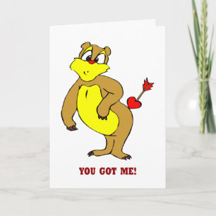 Je hebt me Valentijn Kaart
