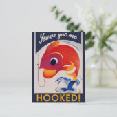 Je hebt me verslaafd briefkaart (Staand voorkant)