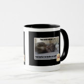 Je hebt me wakker gemaakt mok (Voorkant rechts)