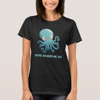 Je hebt me wakker gemaakt Octopus Squid Koraal Ten T-shirt