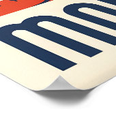 Je hebt meer Mars ruimte reis poster print (Hoek)