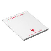 Je hebt mijn hart | Gedicht door E.E. Cummings Notitieblok (Schuin)