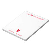 Je hebt mijn hart | Gedicht door E.E. Cummings Notitieblok (Linkerzijde)