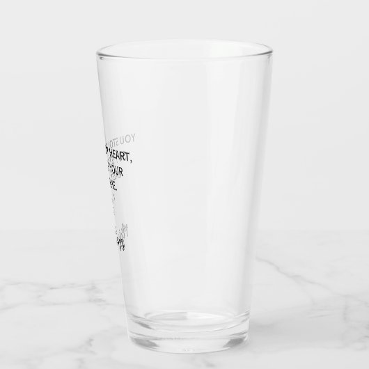 Je hebt mijn hart gestolen, dus ik heb je achterna glas (Links)