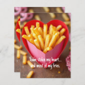 Je hebt mijn hart gestolen… en de meeste van mijn feestdagenkaart (Voorkant / Achterkant)