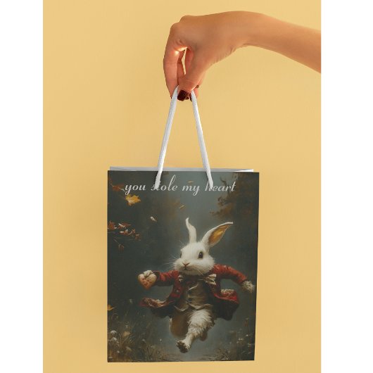 Je hebt mijn hart gestolen, het hart dief konijn medium cadeauzakje