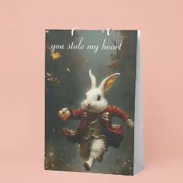 Je hebt mijn hart gestolen, het hart dief konijn medium cadeauzakje