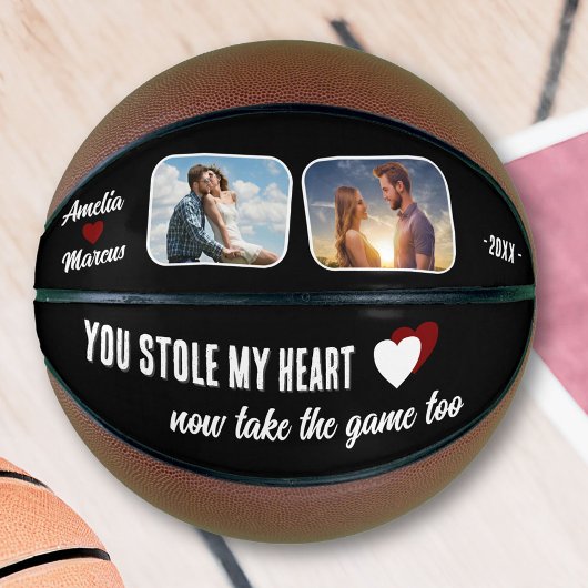 Je hebt mijn hart gestolen neem het spel 2 Foto's  Basketbal