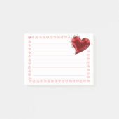 "Je hebt mijn hart gestolen" Valentijn Post-it® Notes (Voorkant)