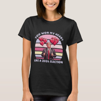 Je hebt mijn hart gewonnen als een grappige Trump- T-shirt