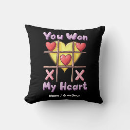 Je hebt mijn hart gewonnen Romantische & Schattige Kussen