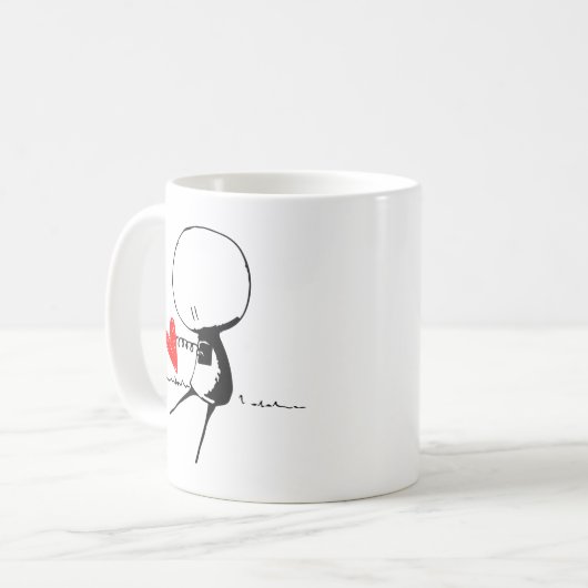 Je hebt mijn hart koffiemok (Voorkant links)