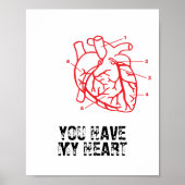 JE HEBT MIJN HART POSTER (Voorkant)