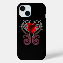 Je hebt mijn hart rood iPhone 15 case