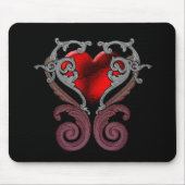 Je hebt mijn hart (rood) muismat (Voorkant)