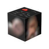 Je hebt mijn hart vol met meer plezier kubus (Achter hoekig)