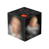 Je hebt mijn hart vol met meer plezier kubus (Voorkant hoekig)