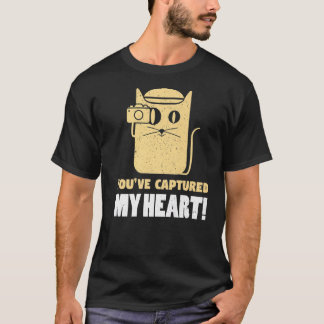 Je hebt mijn hartfotografie Fotograaf vastgelegd T-shirt