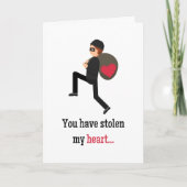 Je hebt mijn hartliefdesbekentenis gestolen kaart (Voorkant)