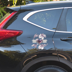 Je hebt mijn hartritmeroze vinylsticker op maat ge sticker