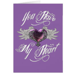 Je hebt mijn hartroze