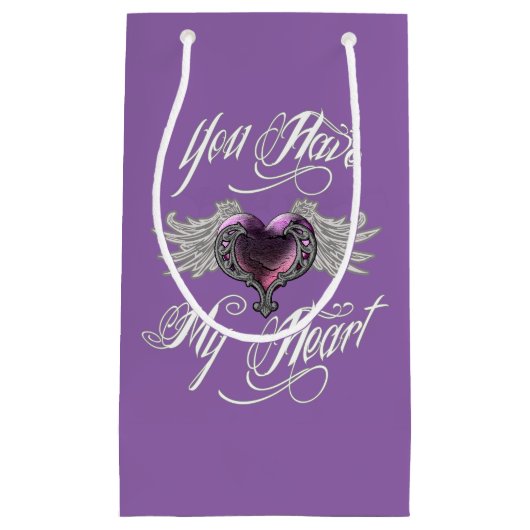 Je hebt mijn hartroze klein cadeauzakje (Voorkant)