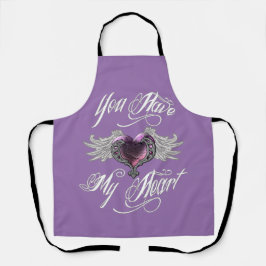 Je hebt mijn hartroze schort