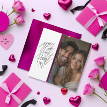 Je hebt mijn Heart Clean Pink Valentijn genomen