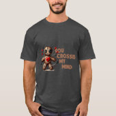 Je hebt mijn hoofd gekruist Voodoo Doll T-shirt (Voorkant)