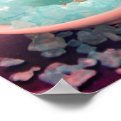 "Je hebt mijn kop met olie" Psalm 23:5 profetisch Poster (Hoek)