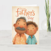 Je hebt mijn leven gevormd Vaderdag Kaart (Voorkant)