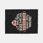 Je hebt misschien veel beste vrienden fleece deken (Voorkant (Horizontaal))