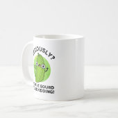 Je hebt moeten rouwen om Funny Veggie Pun te vermo Koffiemok (Voorkant links)