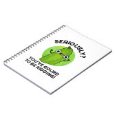Je hebt moeten rouwen om Funny Veggie Pun te vermo Notitieboek (Linkerzijde)