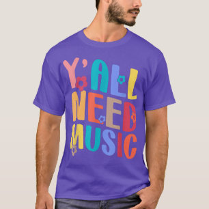 Je hebt muziekdocent nodig Terug naar school Groov T-shirt