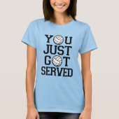 Je hebt net een served grappved Volleyball T-shirt (Voorkant)