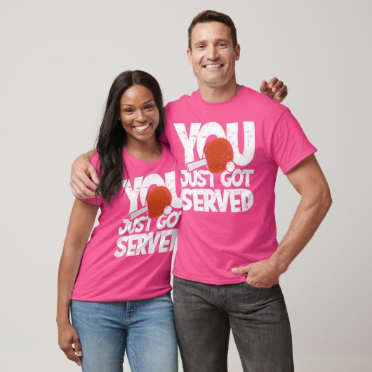 Je hebt net geserveerd - Pingpong Racquet Ball Spo T-shirt (Unisex)