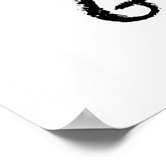 Je hebt net het spel verloren poster (Hoek)