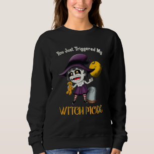 Je hebt net mijn heks mode Fun Gothic Costuum in w Trui