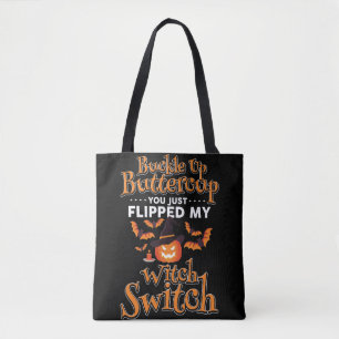 Je hebt net m'n heks gespaard. tote bag