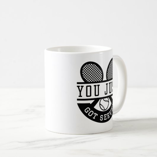 Je hebt net Served Koffiemok (Voorkant rechts)