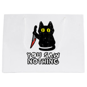 Je hebt nog niets gezien van Black Cat Funny Hallo Groot Cadeauzakje