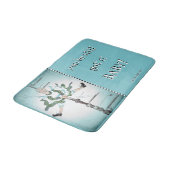 Je hebt nog steeds BABY. Badmat (Gekanteld)