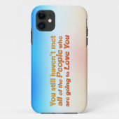 Je hebt nog steeds niet alles ontmoet.. Case-Mate iPhone case (Achterkant)