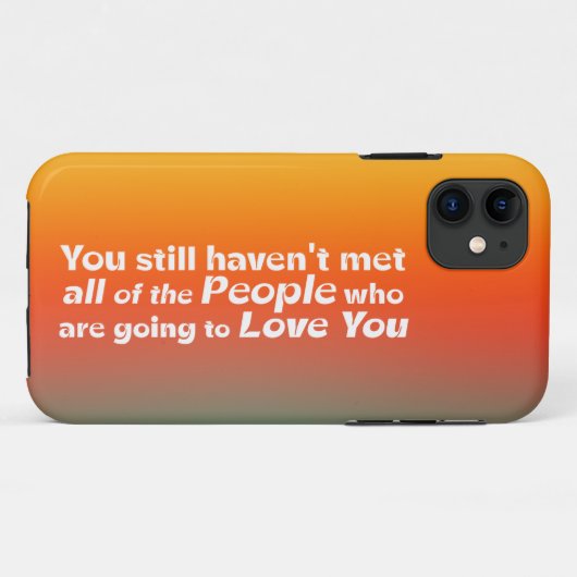 Je hebt nog steeds niet alles ontmoet.. Case-Mate iPhone case (Achterkant (horizontaal))