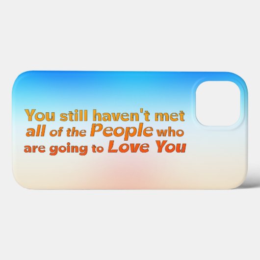 Je hebt nog steeds niet alles ontmoet.. Case-Mate iPhone case (Achterkant (horizontaal))