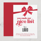 Je hebt onze vriendschappelijke e-mailkaart gemaak feestdagenkaart (Voorkant / Achterkant)