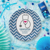 Je hebt overlevende verpleegschool stethoscoop papieren bordje (Feest)