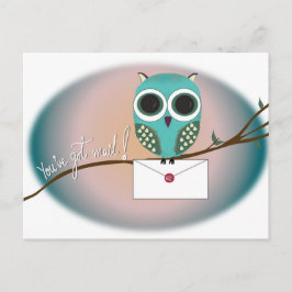 Je hebt post met een schattig Briefkaart. Briefkaart