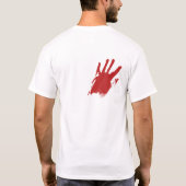 Je hebt rood op je (Shaun of the Dead geïnspireerd T-shirt (Achterkant)